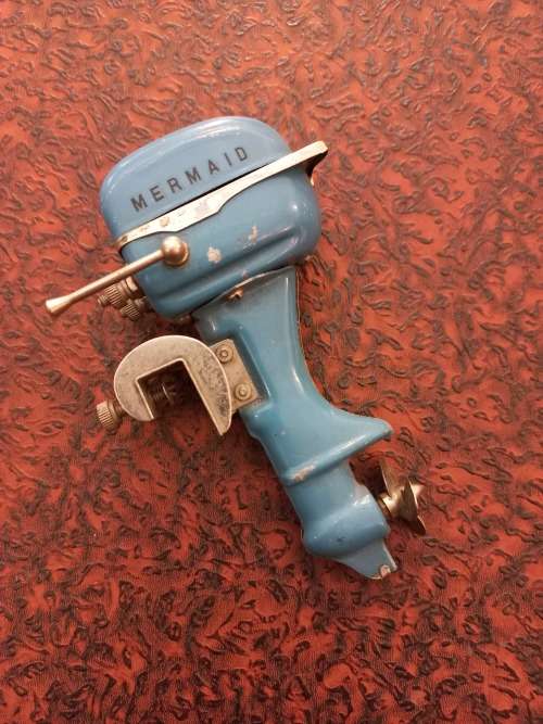 Mermaid Outboard Toy Motor (Tin Toy)