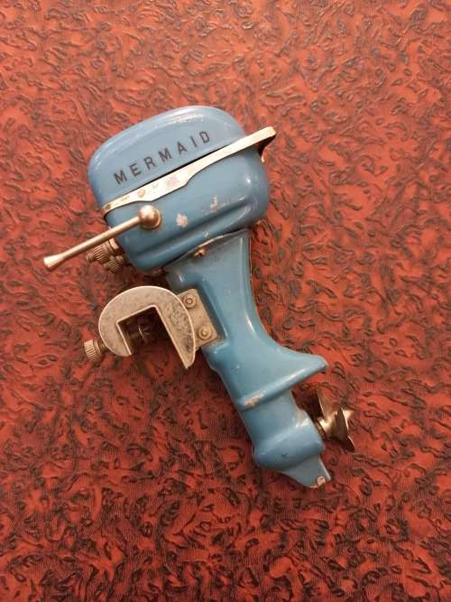 Mermaid Outboard Toy Motor (Tin Toy)