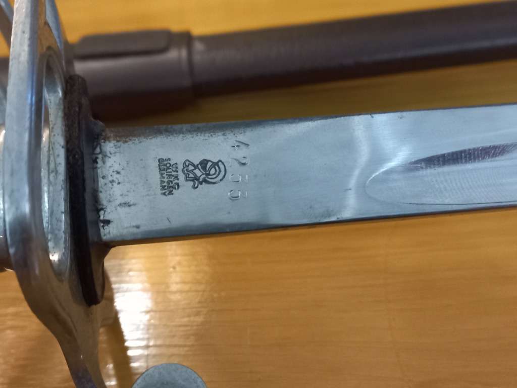 SAPS Ceremonial Sword and Medal issued to JH van der Walt