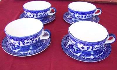 Blue & white Cup and Saucer or Soup Cup
