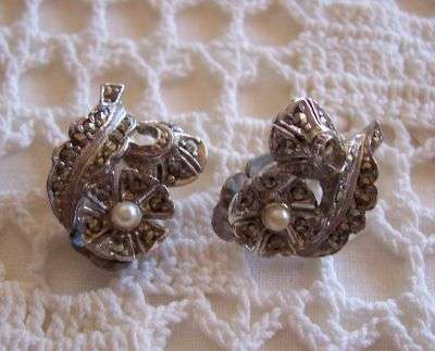 Marcasite *** Clip On