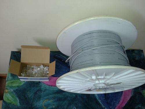 COMBO SALE! 100m Ethernet cable, cable ends, 5m cables, 3m cables