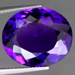 11.62 CARAT,MARVELOUS OVAL PURPLE AMETHYST