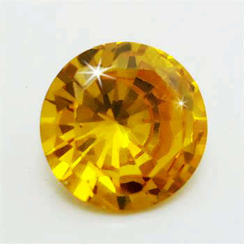 (6.15 ct) BRILLIANT GOLDEN, YELLOW,  ZIRCON