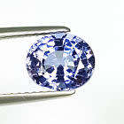 2.37ct Natural Tanzanite - Oval - Violet Blue