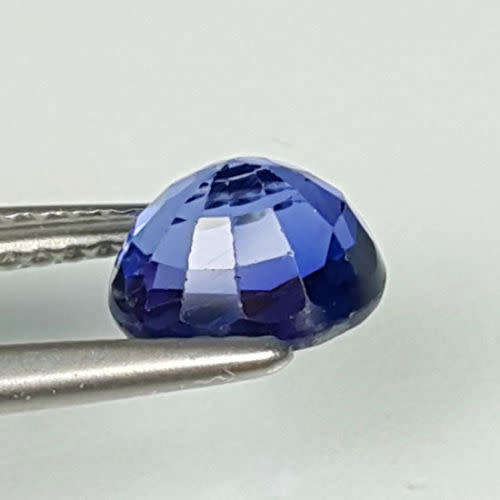 2.08ct Natural SLP Gem Lab Certified Tanzanite - Oval - Violet Blue