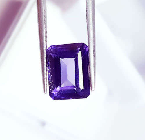 5.42ct Natural GGL Certified Tanzanite - Emerald cut - Blue