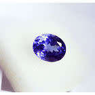 (4.82 ct) EXCELLENT PIECE, BLUE, OVAL, TANZANITE, NATURAL, HEATED, VVS, CERTIFIED