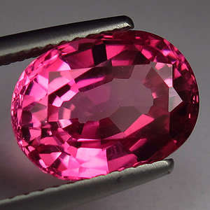 4.2ct Sapphire - Pink - Oval - Diffusion - Thailand - VVS 11x7.6x5.1mm