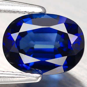 1.63ct Natural Sapphire - Kashmir Blue - Oval - Heated - Madagascar - Loupe Clean 7.8x5.8x3.5mm