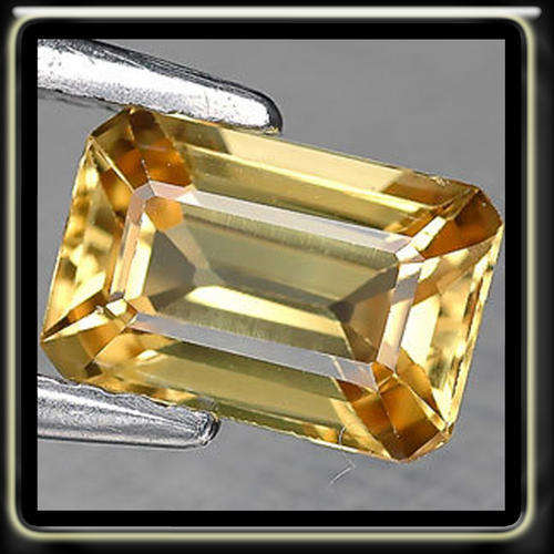 1.95ct Songea Sapphire - Golden Yellow - Oval - Colour Enhanced - VS1 - 8x5.5x4mm