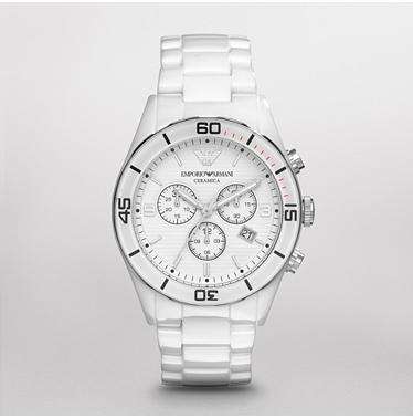 **R5899.99** NEW ARRIVAL!! Ladies Emporio Armani CERAMICA Chrono. AR1424