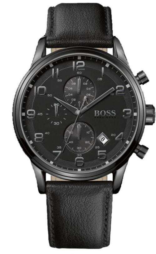 **R5499.00** JUST ARRIVED !! Hugo Boss Mens Chronograph Black. - 1512567 OVERNIGHT DELIVERY