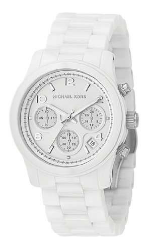 NEW ARRIVAL!! Michael Kors White Midsized Ceramic Watch MK5161