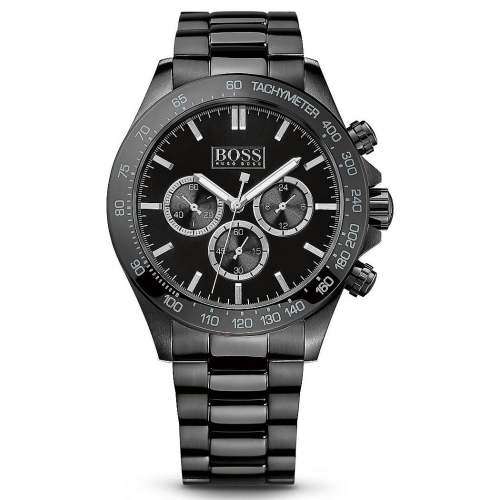 HUGO BOSS Men's Chronograph Ionic Black Plated Steel 1512961