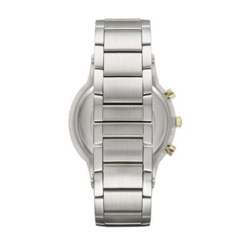 EMPORIO ARMANI Men's Silver Renato Watch AR11047