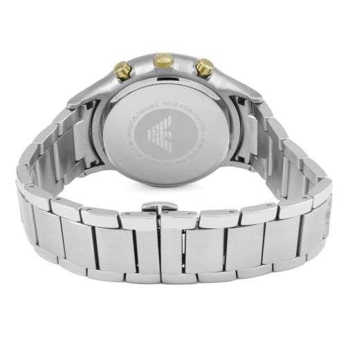 EMPORIO ARMANI Men's Silver Renato Watch AR11047