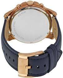 FOSSIL Men's Grant Sport Chronograph Blue Leather FS5237