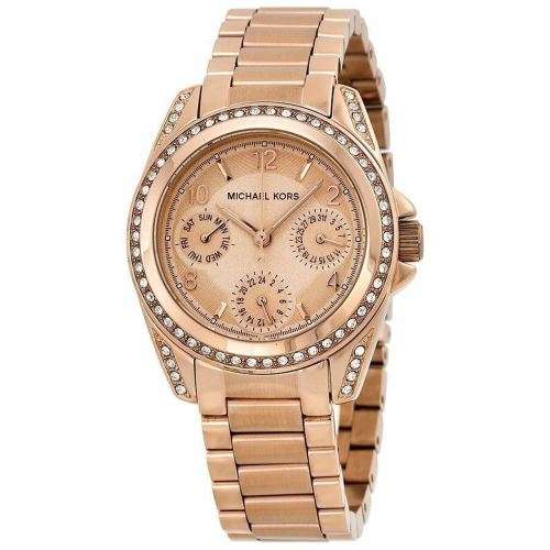 MICHAEL KORS Blair Multi-Function Rose Dial Ladies Watch MK5613