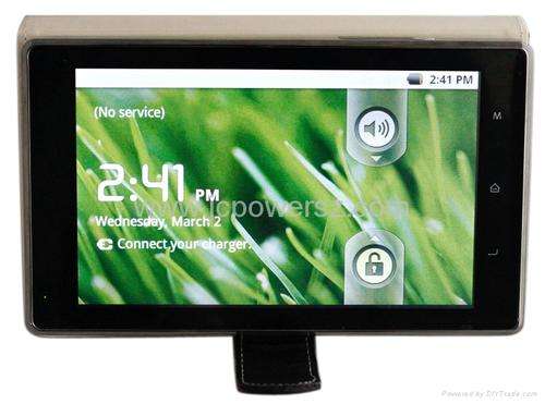 ** NO RESERVE ** NEW 7inch X5A Tablet PC. Android 2.1. Leather Case Included