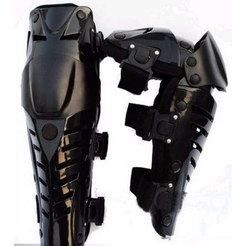 Black 1 Pair of Racing Knee Guard Pads/cap Motorcycle