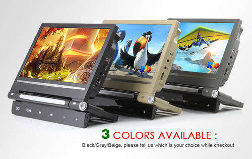 PAIR 9" Digital Screen Car Monitor Headrest USB SD DVD