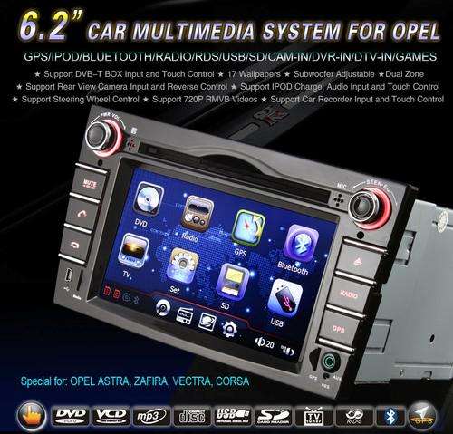 6.2" OPEL Special DVD GPS ASTRA, ZAFIRA, VECTRA, CORSA Unit 3G/Wifi + FREE MAPS!!!!