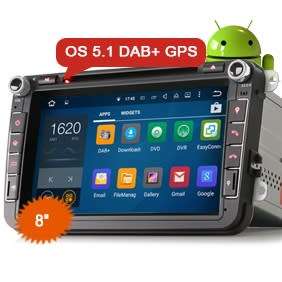 8" ANDROID VW DVD GPS UNIT GOLF / POLO / JETTA + FREE MAPS!!!