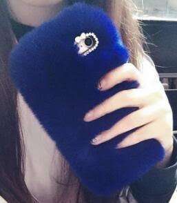Fur Cover for iPhone and Samsung
