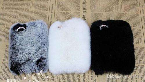 Fur Cover for iPhone and Samsung