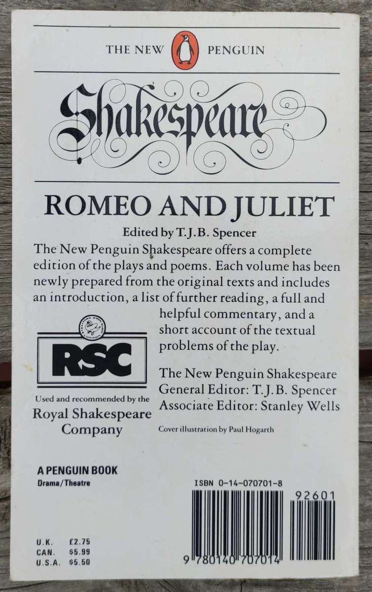 ROMEO and JULIET by SHAKESPEARE