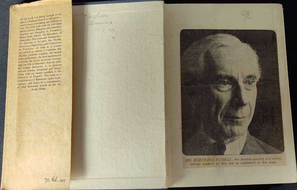 Education and the Social Order by Bertrand Russel 1932