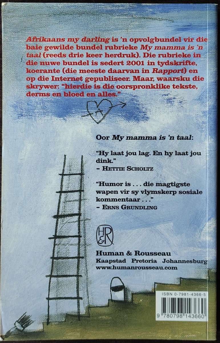 Afrikaans My Darling by Koos Kombuis