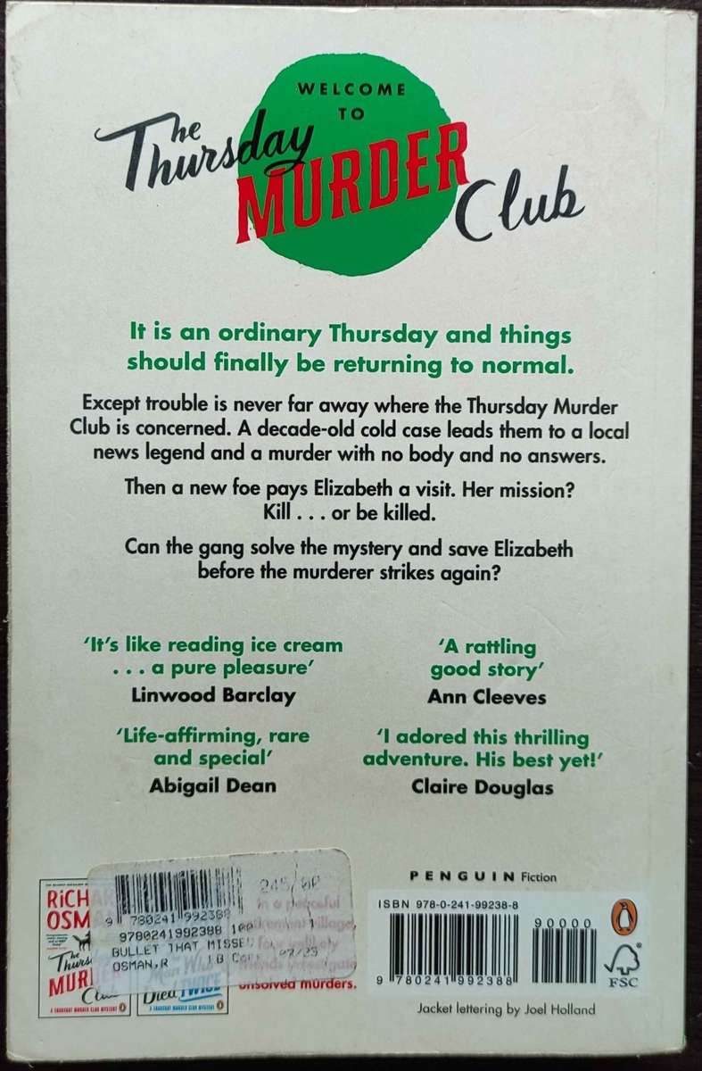 The Bullet That Missed: A Thursday Murder Club Mystery by Richard Osman