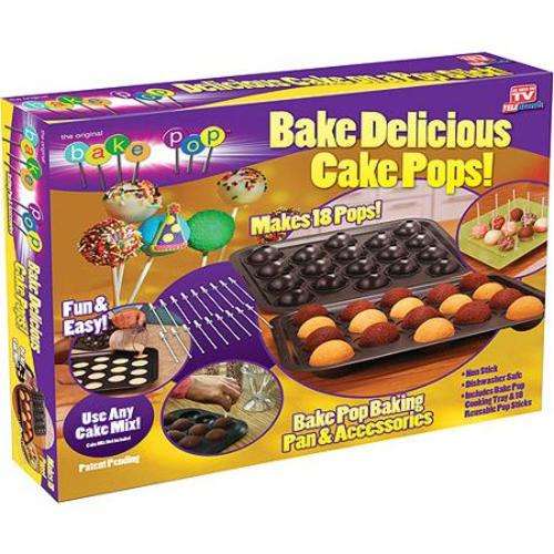 Bake pop baking pan and accessories