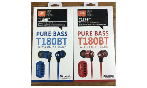 WIRELESS HEADSET PURE BASS WITH FM/TF CARD