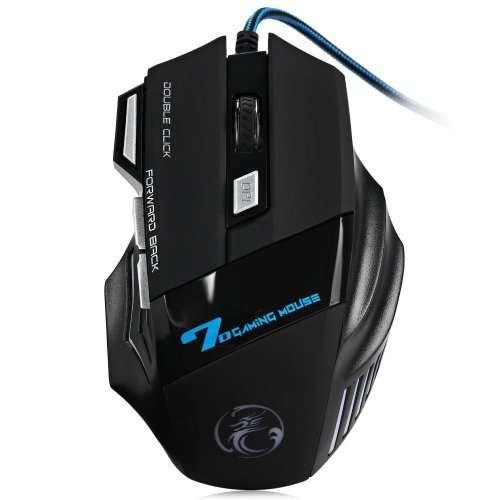 Professional Wired Gaming Mouse 7 Button 5500 DPI LED Optical USB Computer Mouse Gamer Mice X7