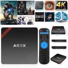 ANDROID SMART TV BOX 4K COMPATIBLE ANDROID 7.1 (A96X)