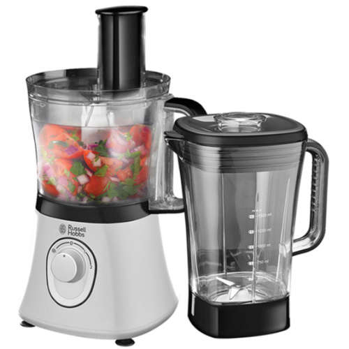 RUSSELL HOBBS AURA FOOD PROCESSOR WITH BLENDER