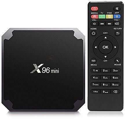 SMART TV BOX,TV BOX ANDROID,X96 MINI 4K SMART ANDROID TV BOX MEDIA PLAYER (NETFLIX, WIFI, KODI)