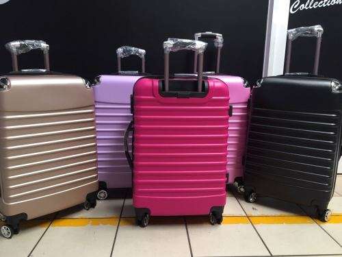 SET OF 2 LIGHTWEIGHT TRAVEL TROLLEY LUGGAGE SUITCASE