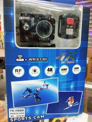 SPORT CAM 4K WITH REMOTE CONTROL