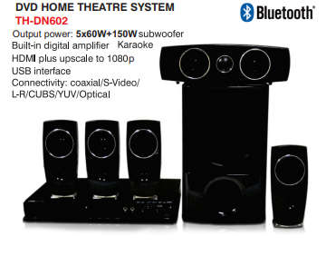 JVC DVD Home Theatre System With Bluetooth (TH-DN602)