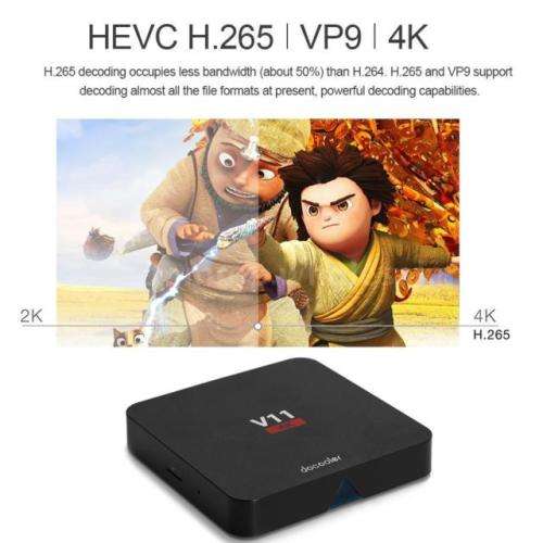 V11 4K Smart Android TV Box Media Player
