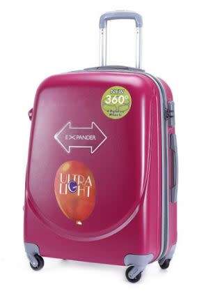 Blue Star Set of 3 Lightweight Travel Luggage Suitcase - Assorted Colours