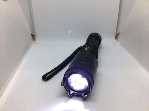 Electro Shocker Self-Defense Electric Shock Wand LED Flashlight 1201