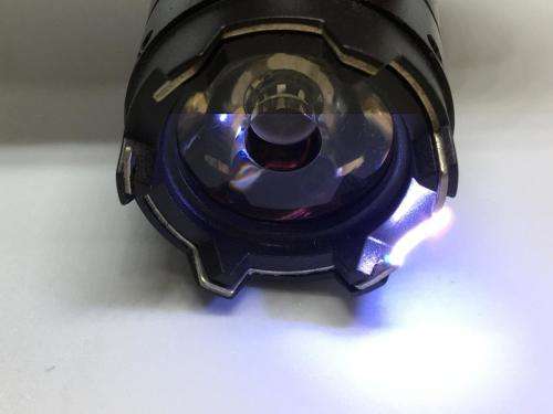 Electro Shocker Self-Defense Electric Shock Wand LED Flashlight 1201