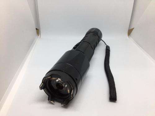 Electro Shocker Self-Defense Electric Shock Wand LED Flashlight 1201
