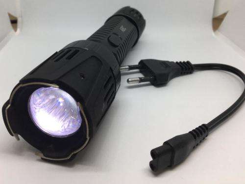 Electro Shocker Self-Defense Electric Shock Wand LED Flashlight 1320