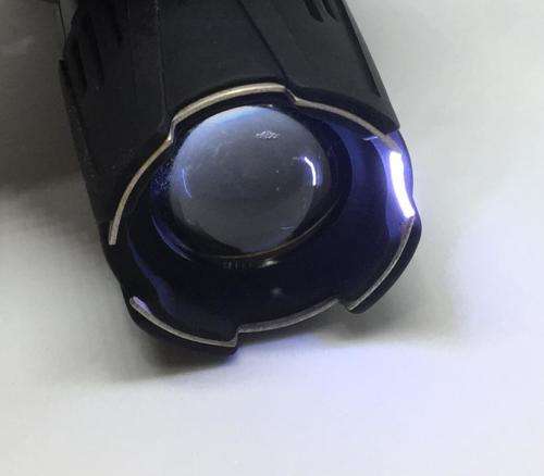 Electro Shocker Self-Defense Electric Shock Wand LED Flashlight 1320